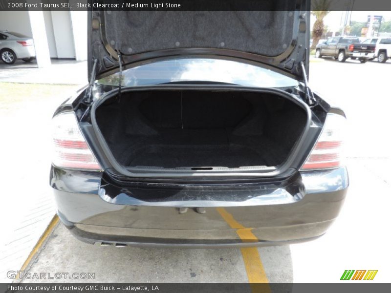 Black Clearcoat / Medium Light Stone 2008 Ford Taurus SEL