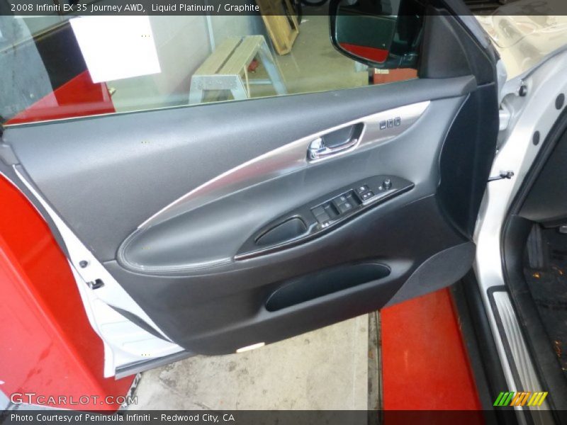 Liquid Platinum / Graphite 2008 Infiniti EX 35 Journey AWD