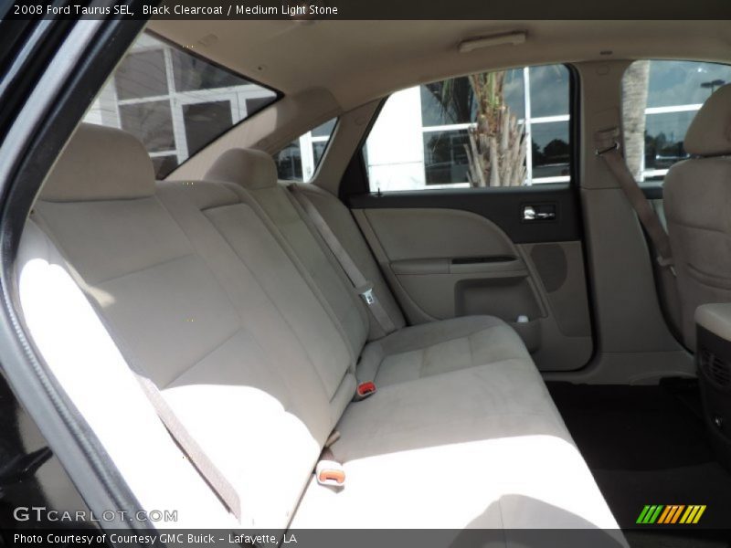 Black Clearcoat / Medium Light Stone 2008 Ford Taurus SEL