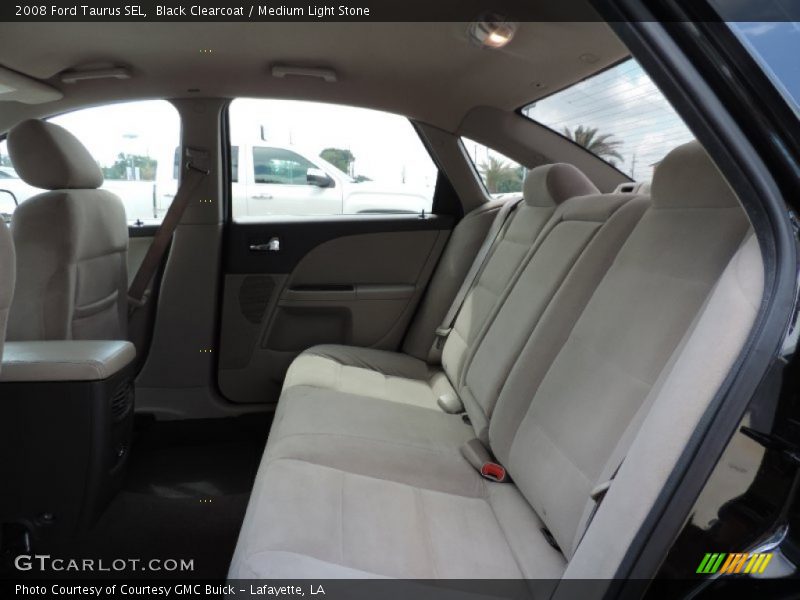 Black Clearcoat / Medium Light Stone 2008 Ford Taurus SEL