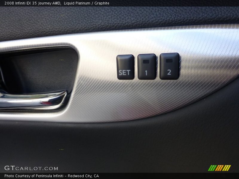 Liquid Platinum / Graphite 2008 Infiniti EX 35 Journey AWD