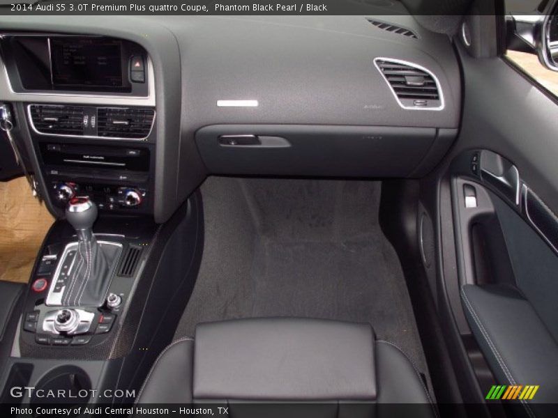 Phantom Black Pearl / Black 2014 Audi S5 3.0T Premium Plus quattro Coupe