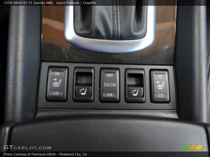 Liquid Platinum / Graphite 2008 Infiniti EX 35 Journey AWD