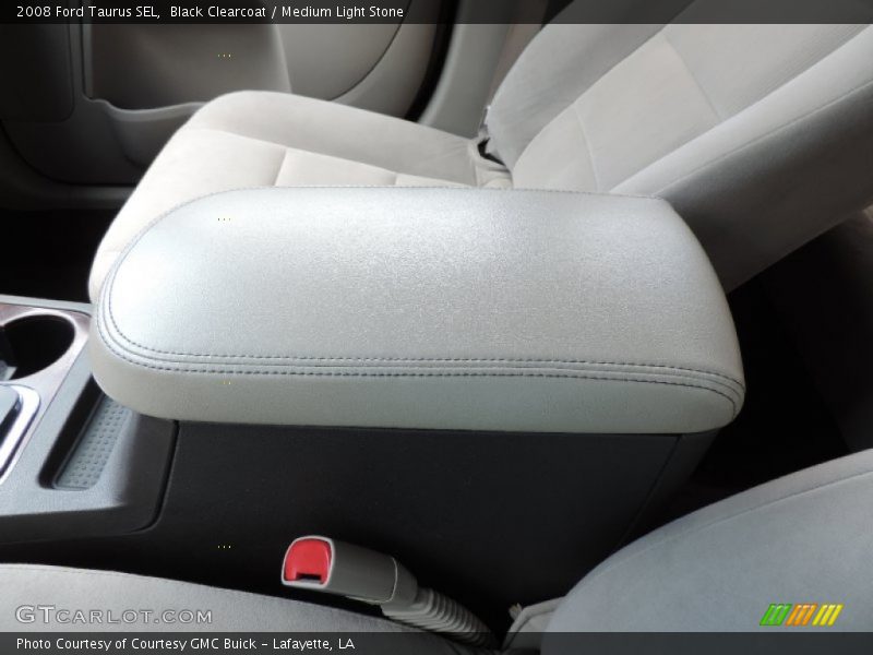 Black Clearcoat / Medium Light Stone 2008 Ford Taurus SEL