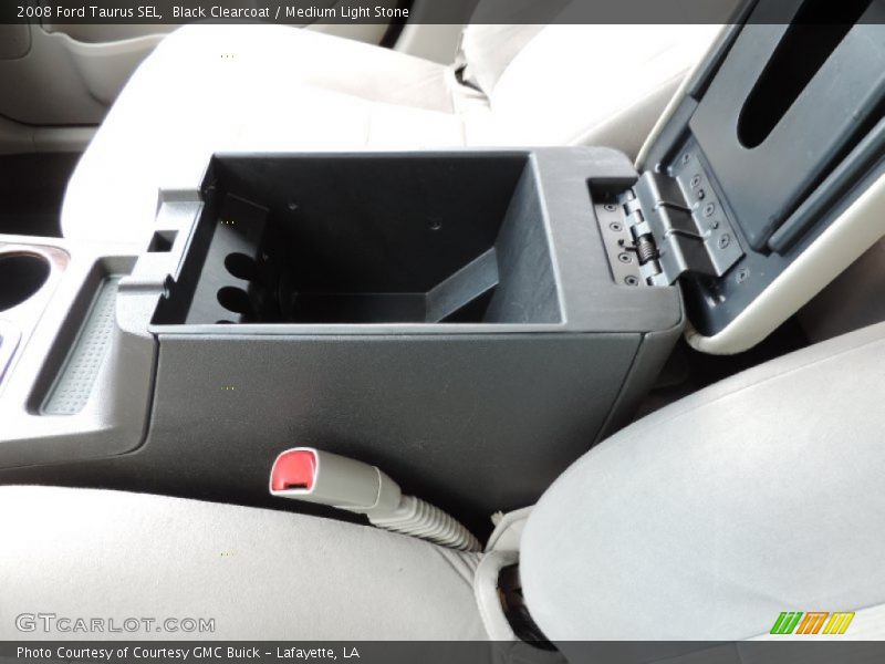 Black Clearcoat / Medium Light Stone 2008 Ford Taurus SEL