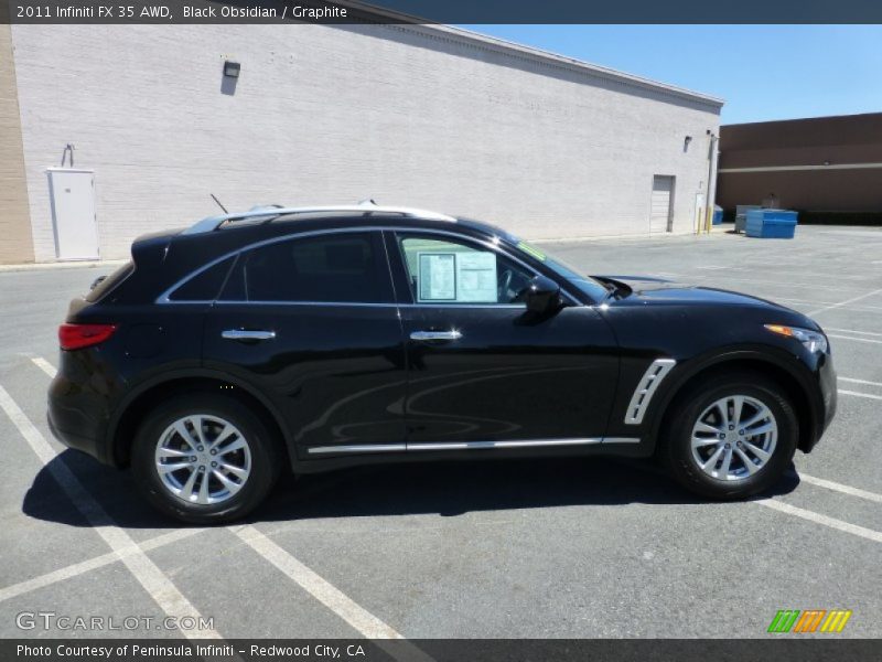 Black Obsidian / Graphite 2011 Infiniti FX 35 AWD