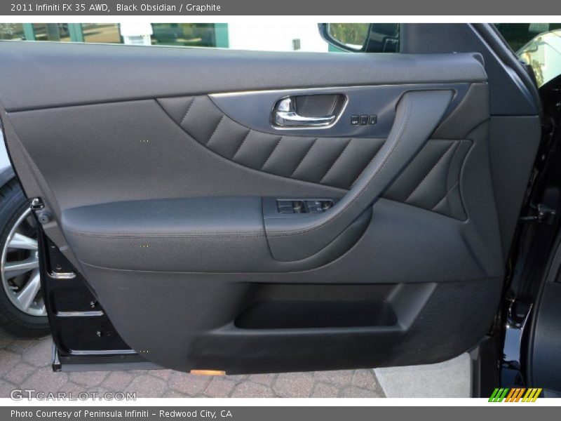 Black Obsidian / Graphite 2011 Infiniti FX 35 AWD