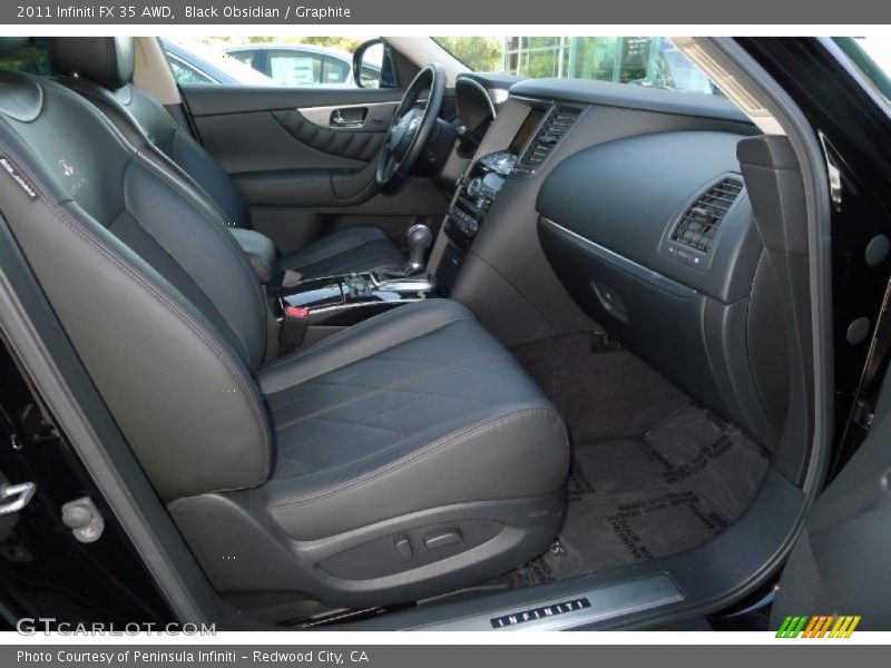 Black Obsidian / Graphite 2011 Infiniti FX 35 AWD