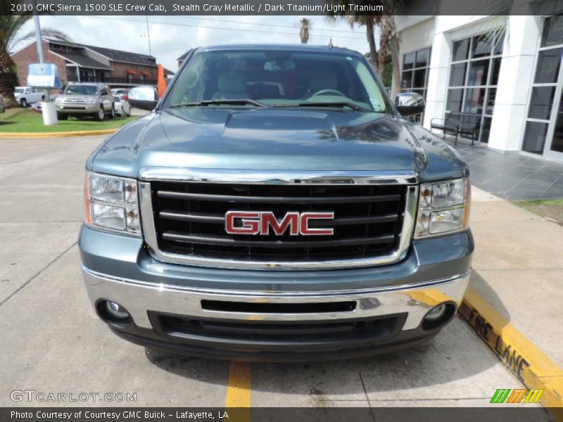 Stealth Gray Metallic / Dark Titanium/Light Titanium 2010 GMC Sierra 1500 SLE Crew Cab