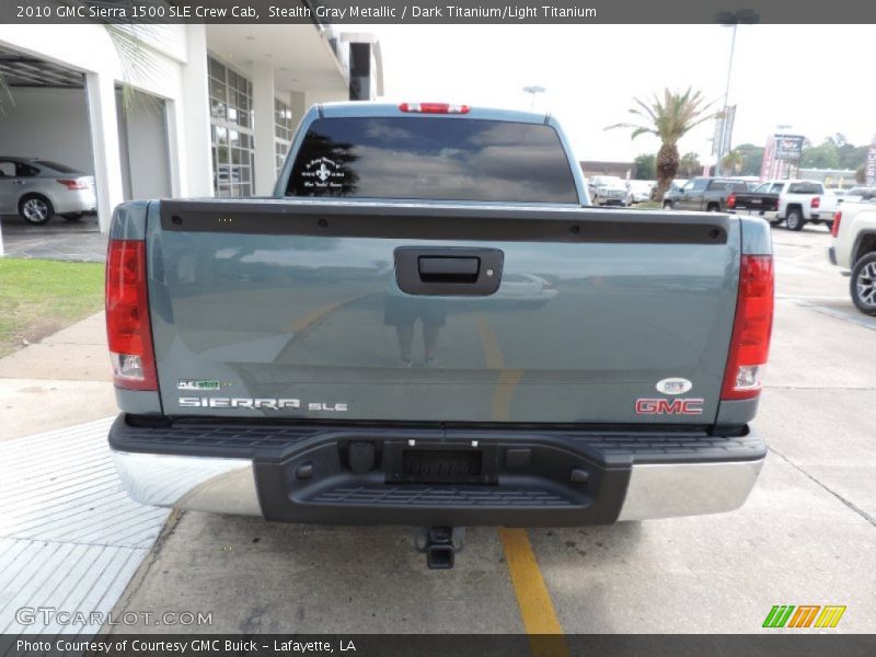 Stealth Gray Metallic / Dark Titanium/Light Titanium 2010 GMC Sierra 1500 SLE Crew Cab