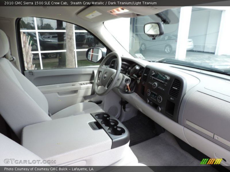 Stealth Gray Metallic / Dark Titanium/Light Titanium 2010 GMC Sierra 1500 SLE Crew Cab