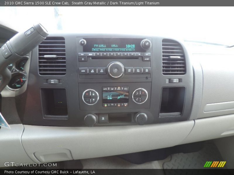 Stealth Gray Metallic / Dark Titanium/Light Titanium 2010 GMC Sierra 1500 SLE Crew Cab