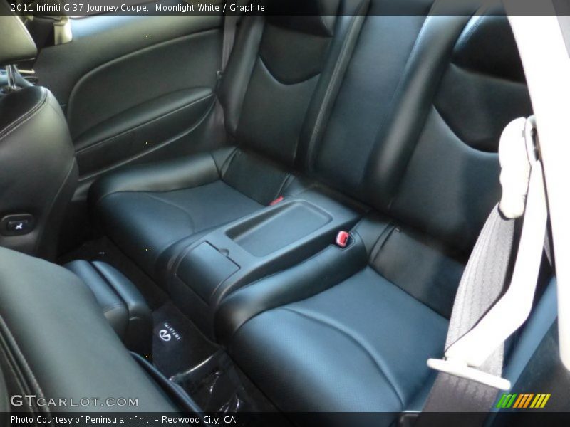 Moonlight White / Graphite 2011 Infiniti G 37 Journey Coupe