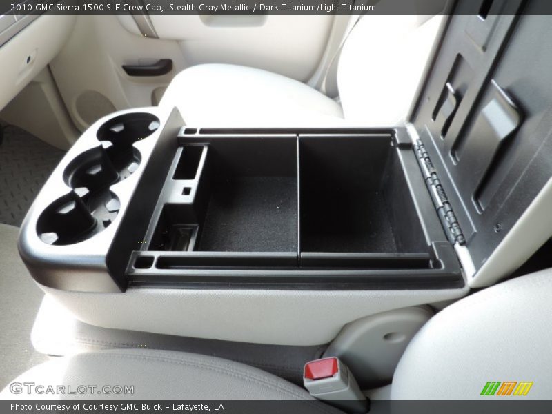 Stealth Gray Metallic / Dark Titanium/Light Titanium 2010 GMC Sierra 1500 SLE Crew Cab