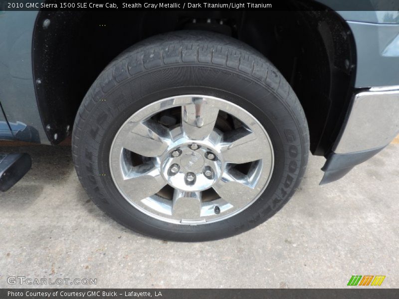 Stealth Gray Metallic / Dark Titanium/Light Titanium 2010 GMC Sierra 1500 SLE Crew Cab