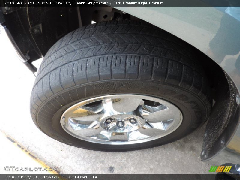 Stealth Gray Metallic / Dark Titanium/Light Titanium 2010 GMC Sierra 1500 SLE Crew Cab