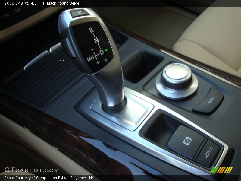 Jet Black / Sand Beige 2008 BMW X5 4.8i
