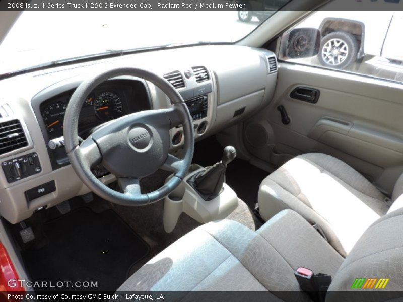 Medium Pewter Interior - 2008 i-Series Truck i-290 S Extended Cab 