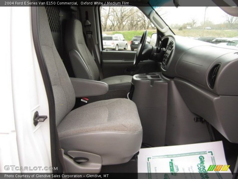 Oxford White / Medium Flint 2004 Ford E Series Van E150 Commercial