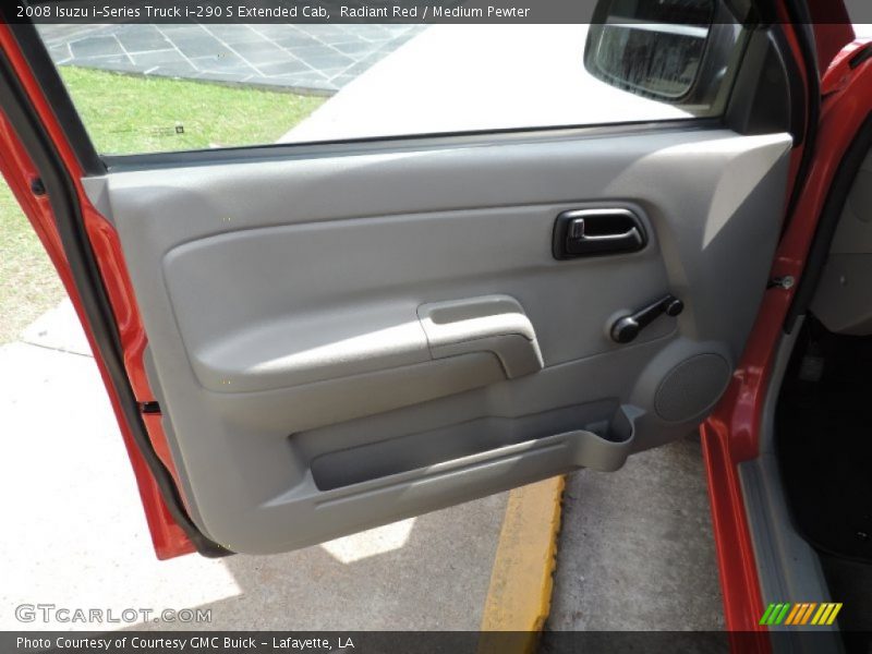 Radiant Red / Medium Pewter 2008 Isuzu i-Series Truck i-290 S Extended Cab