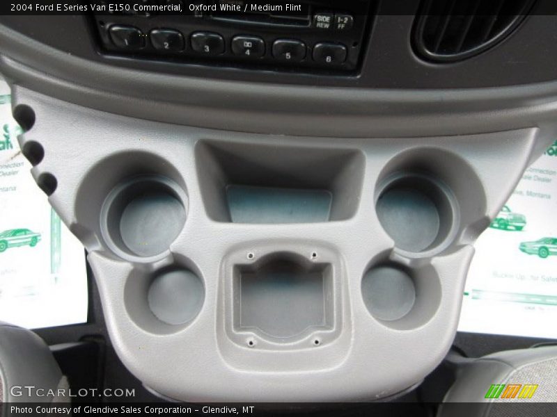 Oxford White / Medium Flint 2004 Ford E Series Van E150 Commercial