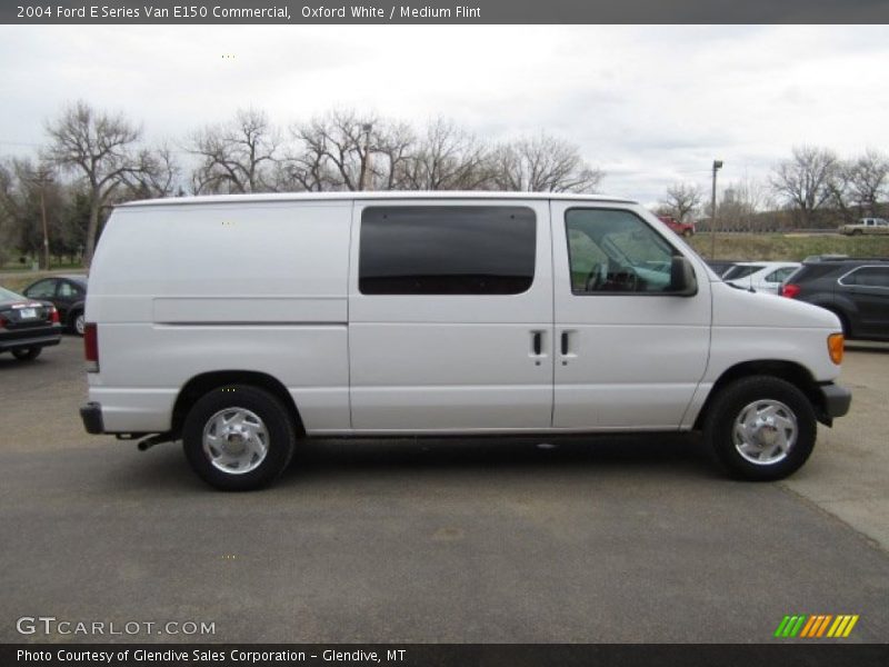 Oxford White / Medium Flint 2004 Ford E Series Van E150 Commercial