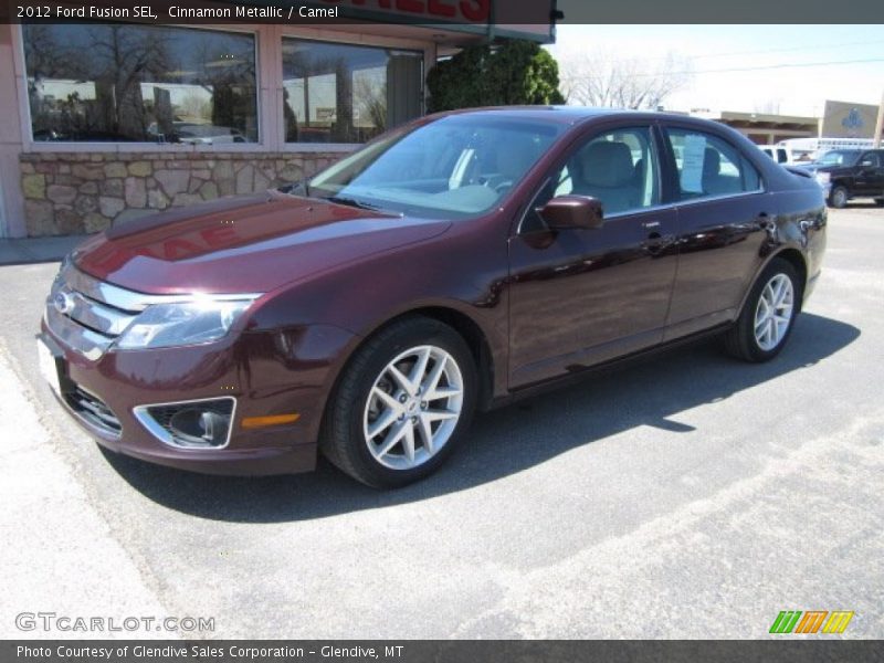 Cinnamon Metallic / Camel 2012 Ford Fusion SEL