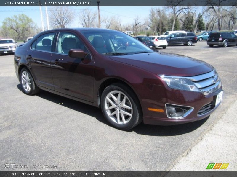 Cinnamon Metallic / Camel 2012 Ford Fusion SEL