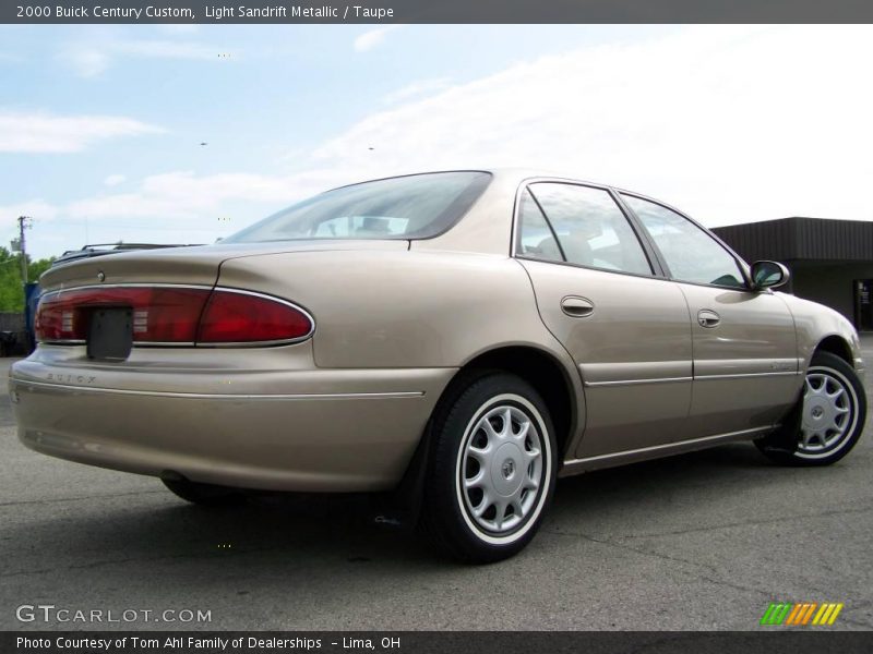 Light Sandrift Metallic / Taupe 2000 Buick Century Custom