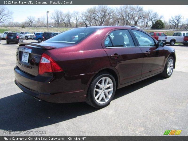 Cinnamon Metallic / Camel 2012 Ford Fusion SEL