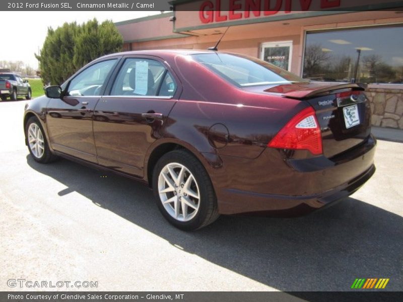 Cinnamon Metallic / Camel 2012 Ford Fusion SEL