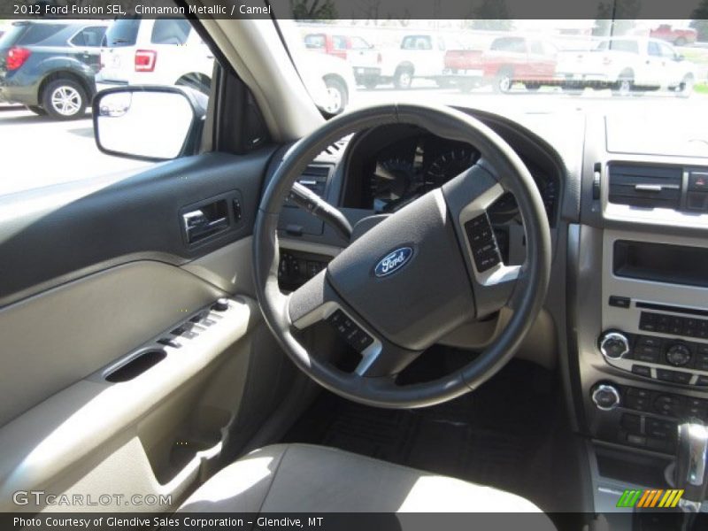 Cinnamon Metallic / Camel 2012 Ford Fusion SEL