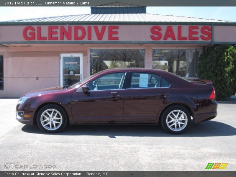 Cinnamon Metallic / Camel 2012 Ford Fusion SEL