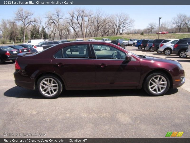 Cinnamon Metallic / Camel 2012 Ford Fusion SEL