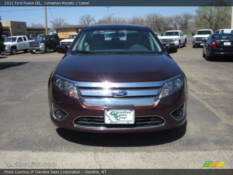 Cinnamon Metallic / Camel 2012 Ford Fusion SEL