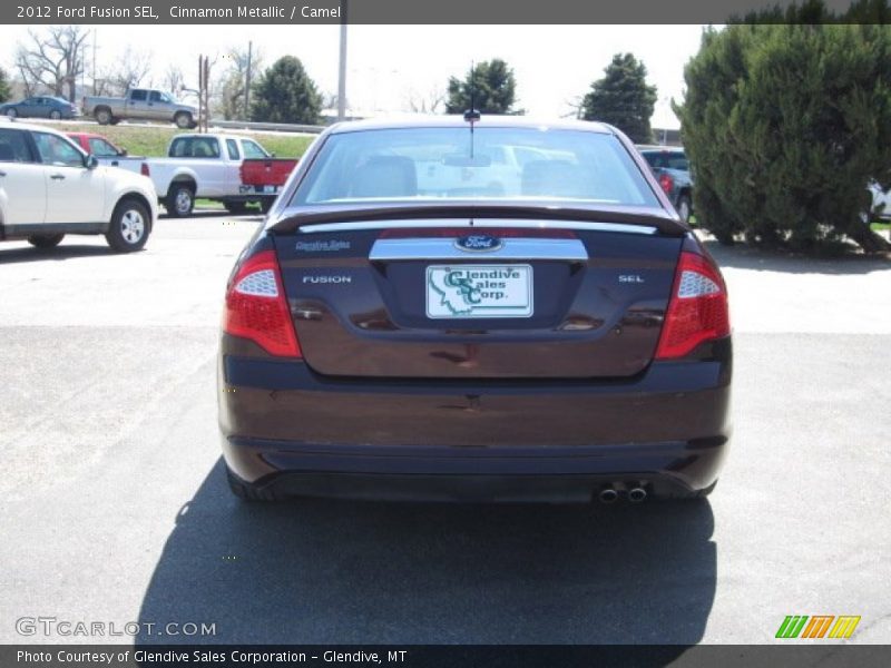Cinnamon Metallic / Camel 2012 Ford Fusion SEL