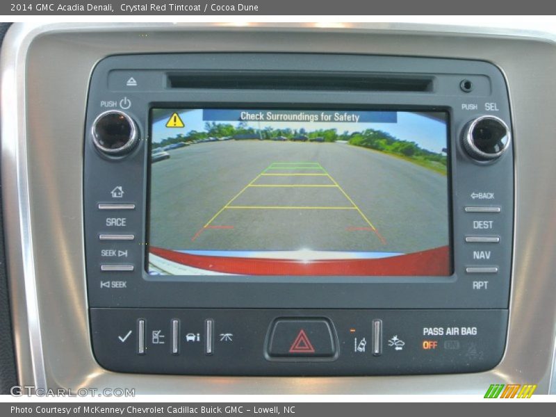 Crystal Red Tintcoat / Cocoa Dune 2014 GMC Acadia Denali