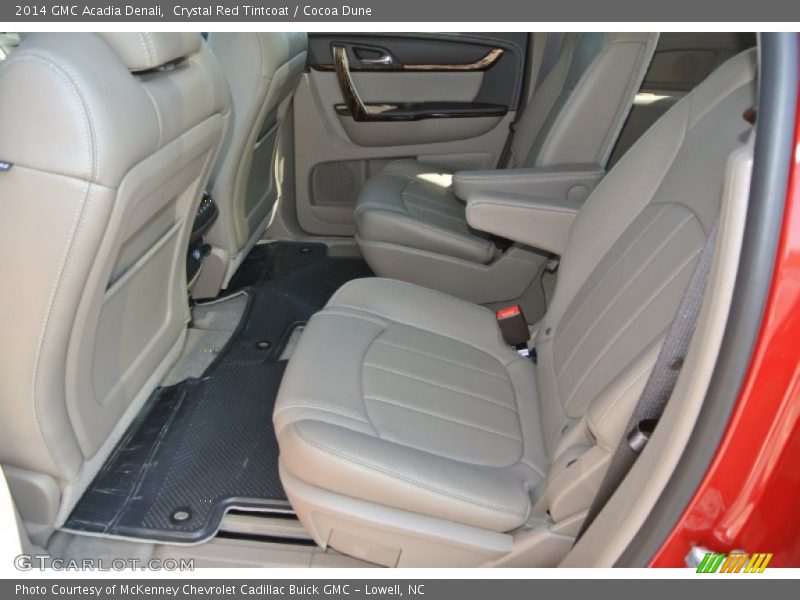Crystal Red Tintcoat / Cocoa Dune 2014 GMC Acadia Denali