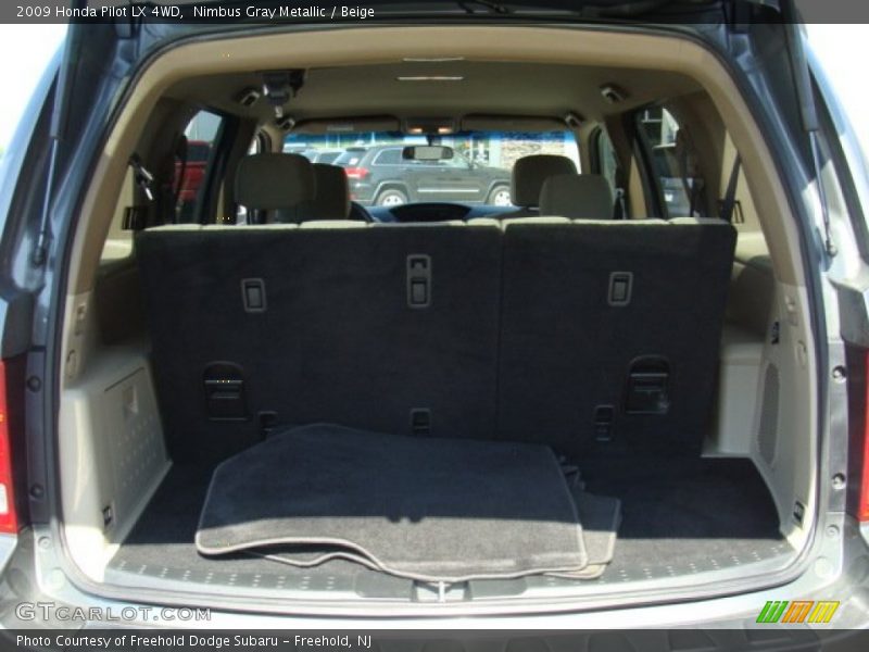 Nimbus Gray Metallic / Beige 2009 Honda Pilot LX 4WD