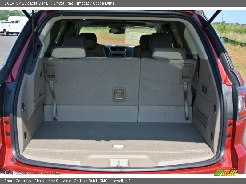 Crystal Red Tintcoat / Cocoa Dune 2014 GMC Acadia Denali