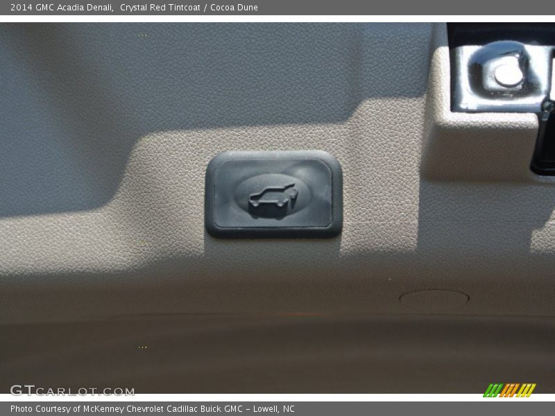 Crystal Red Tintcoat / Cocoa Dune 2014 GMC Acadia Denali