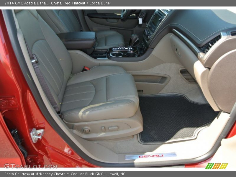 Crystal Red Tintcoat / Cocoa Dune 2014 GMC Acadia Denali