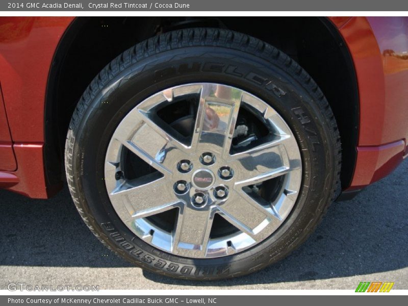 Crystal Red Tintcoat / Cocoa Dune 2014 GMC Acadia Denali