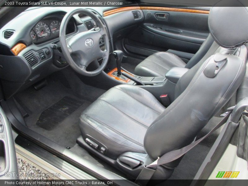Charcoal Interior - 2003 Solara SLE V6 Coupe 