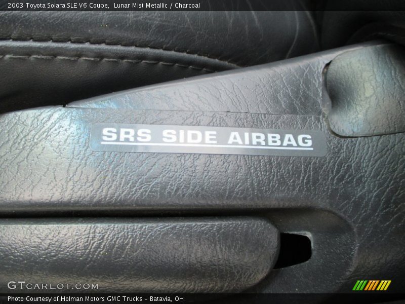 Lunar Mist Metallic / Charcoal 2003 Toyota Solara SLE V6 Coupe