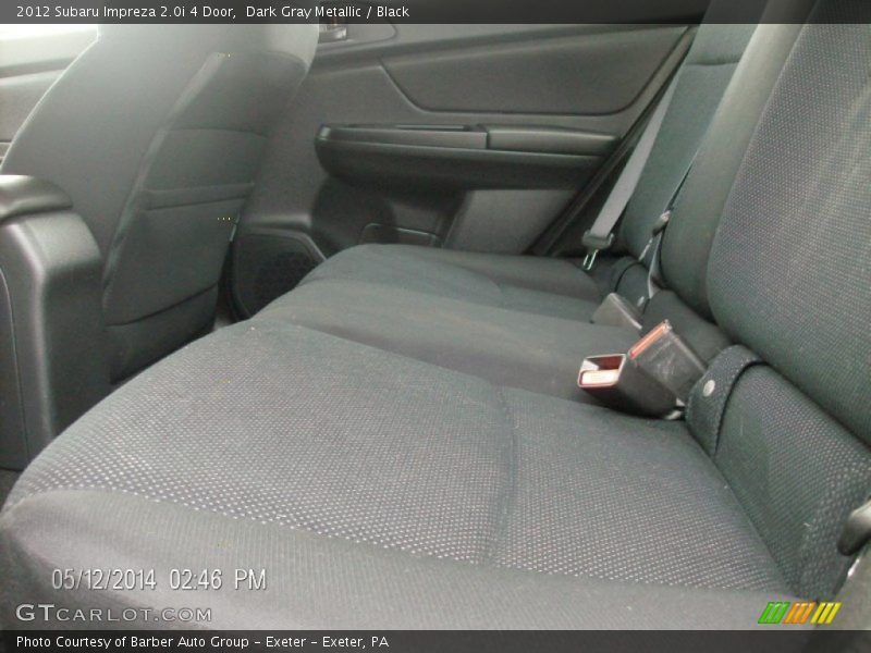Dark Gray Metallic / Black 2012 Subaru Impreza 2.0i 4 Door