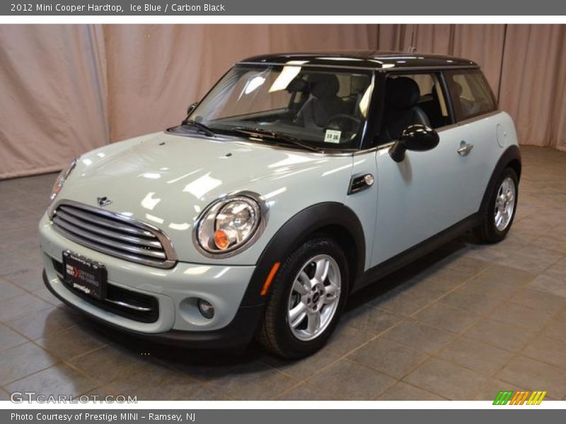 Ice Blue / Carbon Black 2012 Mini Cooper Hardtop
