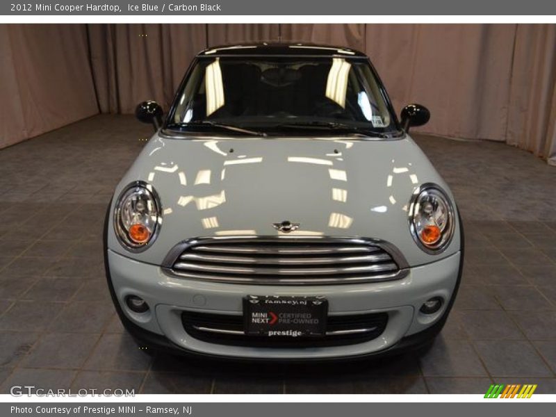 Ice Blue / Carbon Black 2012 Mini Cooper Hardtop