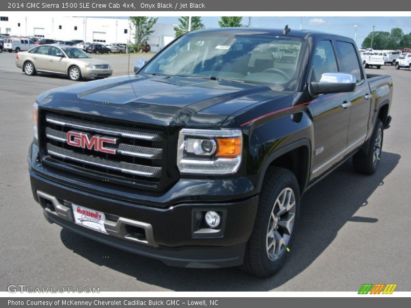 Onyx Black / Jet Black 2014 GMC Sierra 1500 SLE Crew Cab 4x4