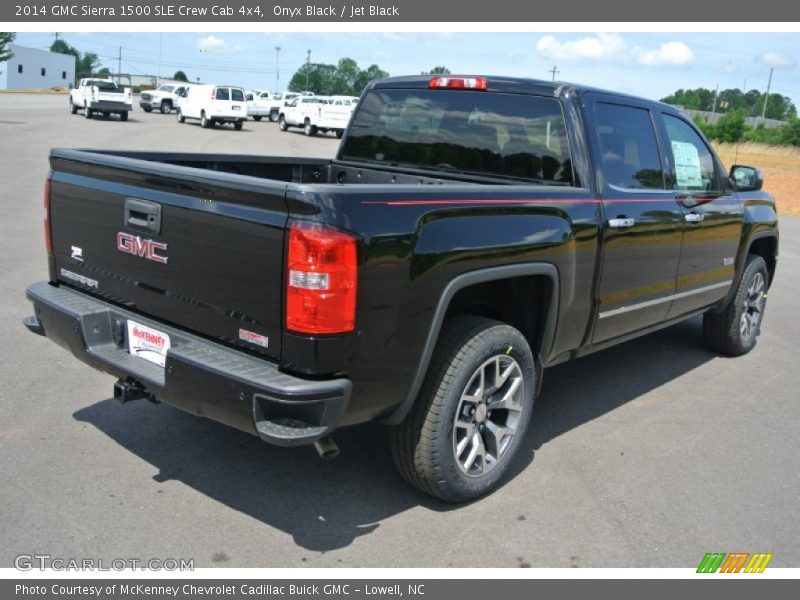 Onyx Black / Jet Black 2014 GMC Sierra 1500 SLE Crew Cab 4x4